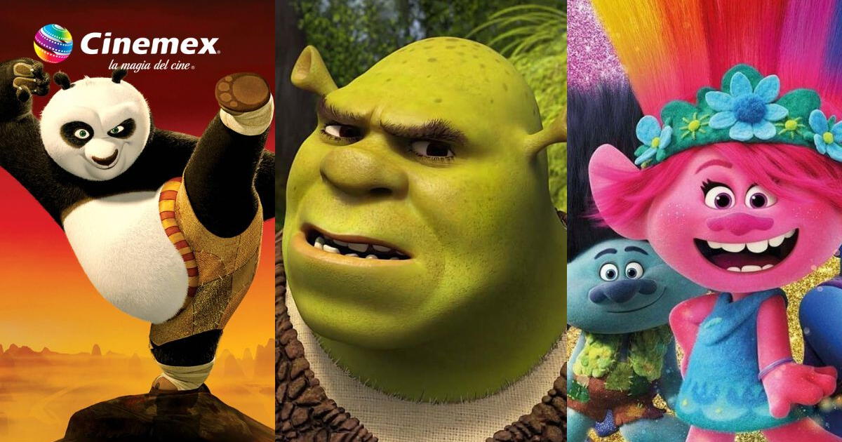 Cinemex proyectará Shrek, Trolls, Kung Fu Panda y más: ¿Cuándo y cómo ver las funciones?
