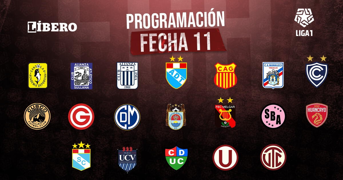 Torneo Clausura 2023 de la Liga 1: partidos, horarios y TV para ver la fecha 11