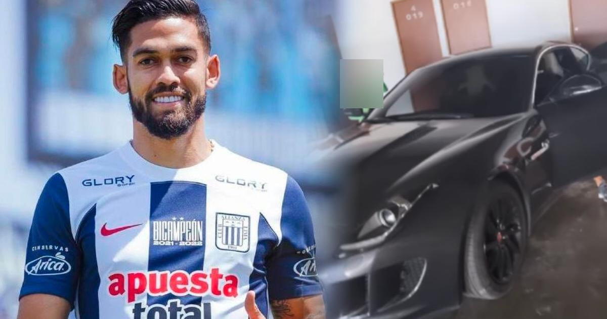 Esposa de Andrade mostró el lujoso auto que tiene el futbolista: ¿Cuánto cuesta?