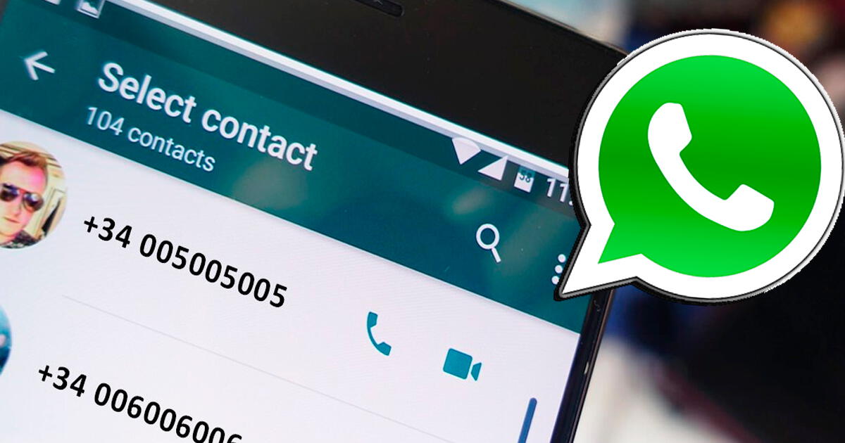 ¿Se eliminaron los nombres de tus contactos en WhatsApp? La solución para este ERROR