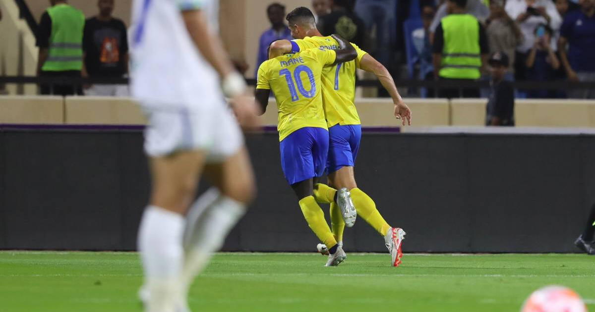 Con hat-trick de Cristiano Ronaldo, Al-Nassr goleó 5-0 a Al-Fateh en la Saudí Pro League