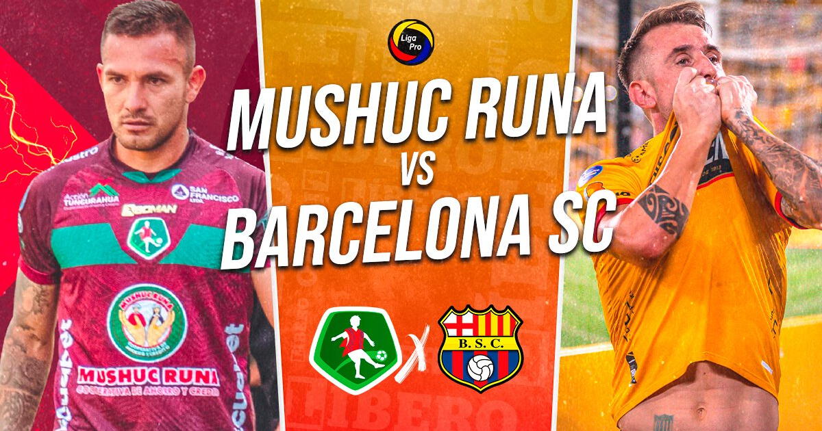 Barcelona vs. Mushuc Runa EN VIVO por GOLTV y STAR Plus: minuto a minuto