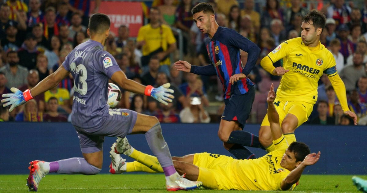 ¿A qué hora juega Barcelona vs. Villarreal y qué canal transmite EN VIVO ONLINE?