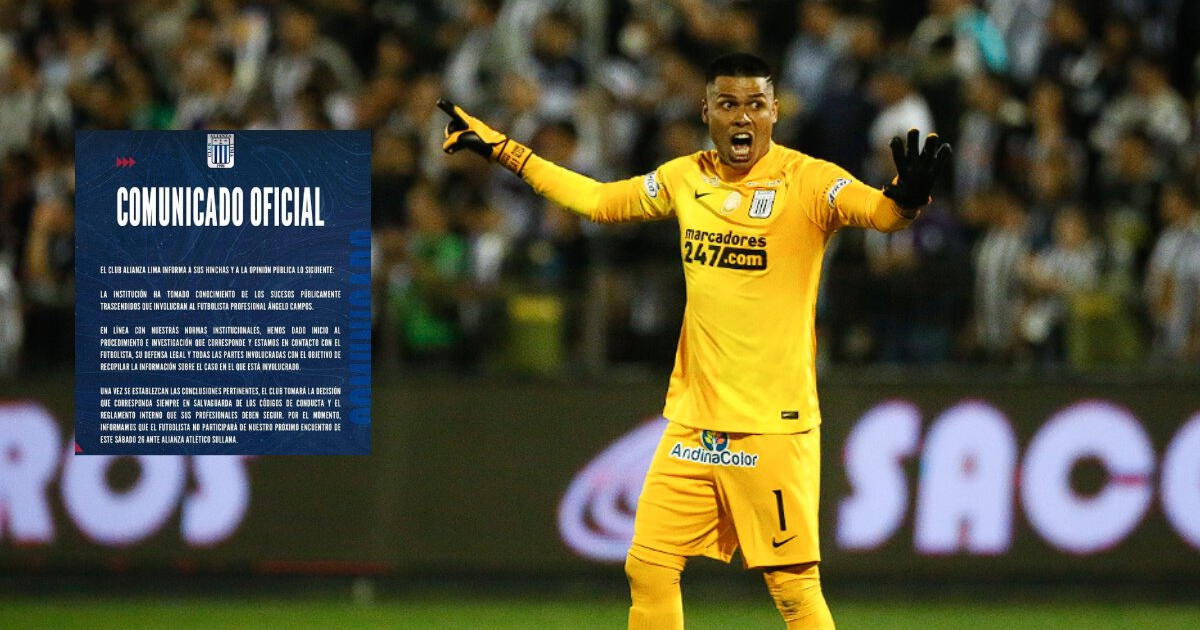 Alianza Lima sent a strong message following the accusation against Ángelo Campos for aggression.