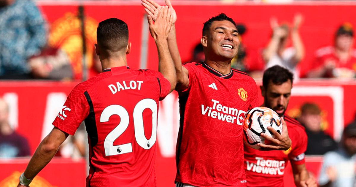 Con gol de Casemiro, Manchester United ganó 3-2 al Nottingham Forest por la Premier League