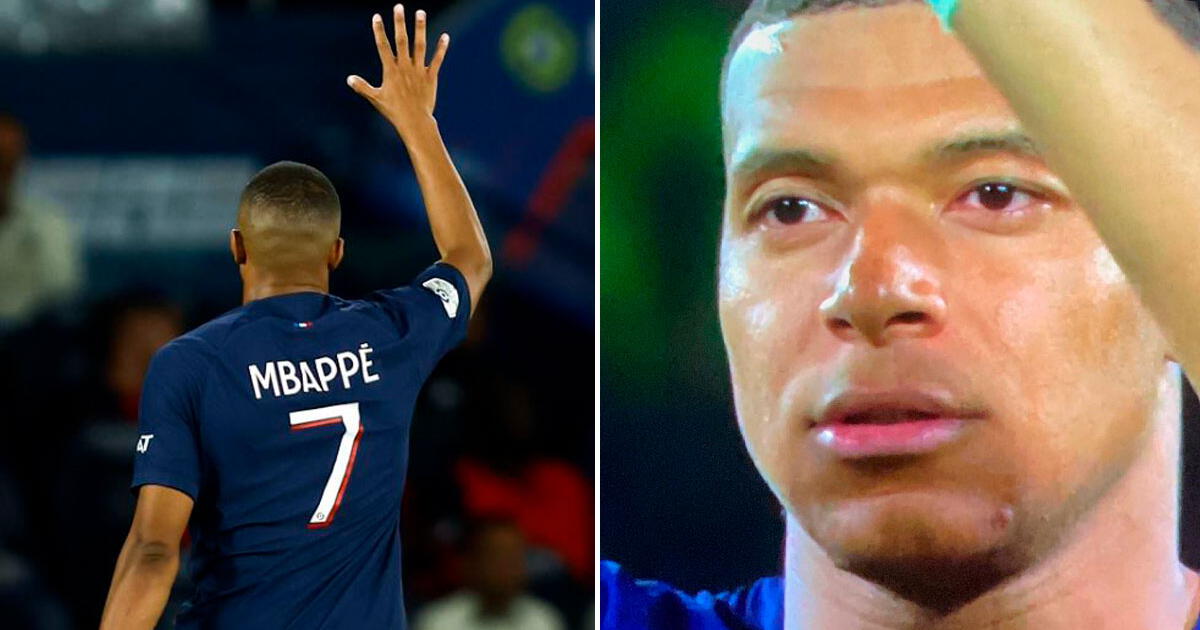 ¿Se despide de París? Kylian Mbappé fue captado entre lágrimas pese a victoria del PSG