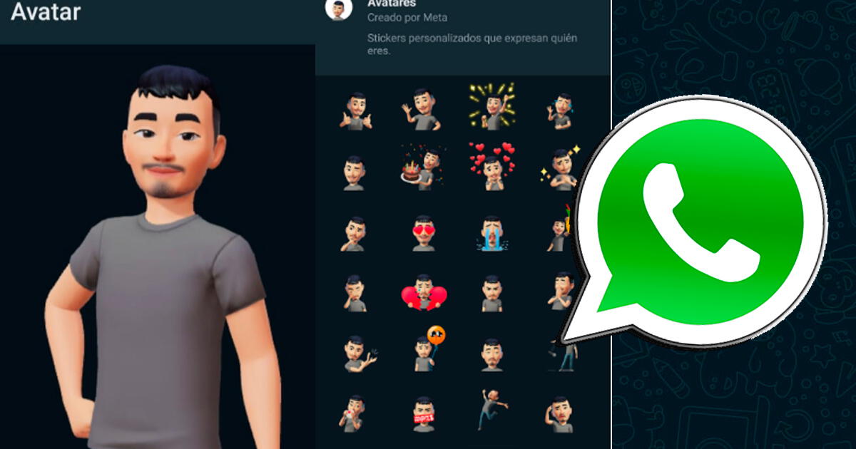 GUÍA para crear tu propio 'avatar' GRATIS en WhatsApp y obtener cientos de stickers personalizados