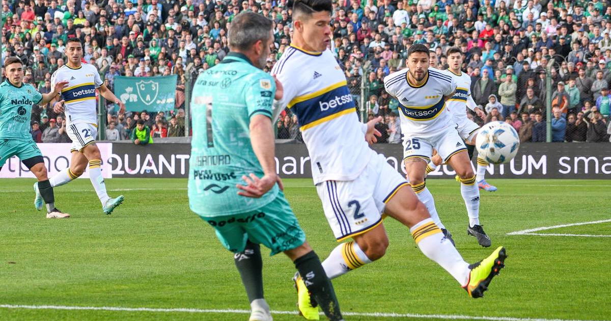 Boca Juniors tropezó: derrota 0-1 ante Sarmiento por Copa de la Liga Profesional