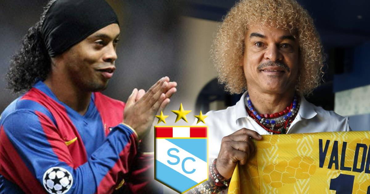 Ronaldinho y el 'Pibe' Valderrama estarán en la despedida de Carlos Lobatón