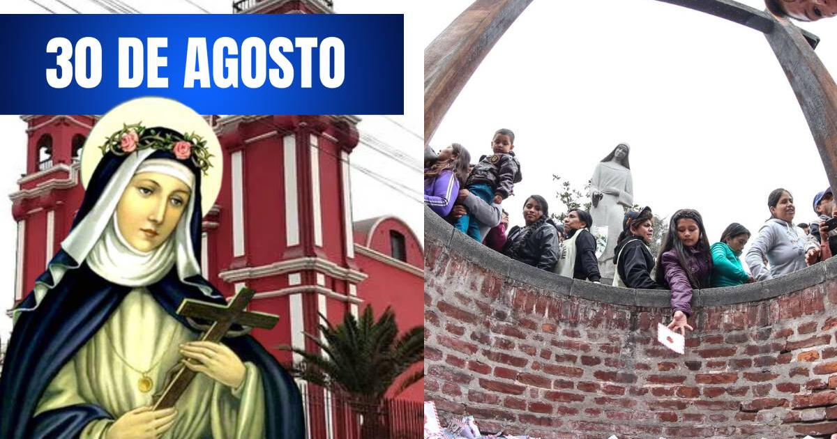 Santa Rosa de Lima: ¿A dónde ir este feriado 30 de agosto por conmemoración a la santa?