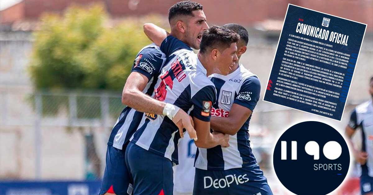 Alianza Lima llegó acuerdo con 1190 Sports para la transmisión de sus partidos