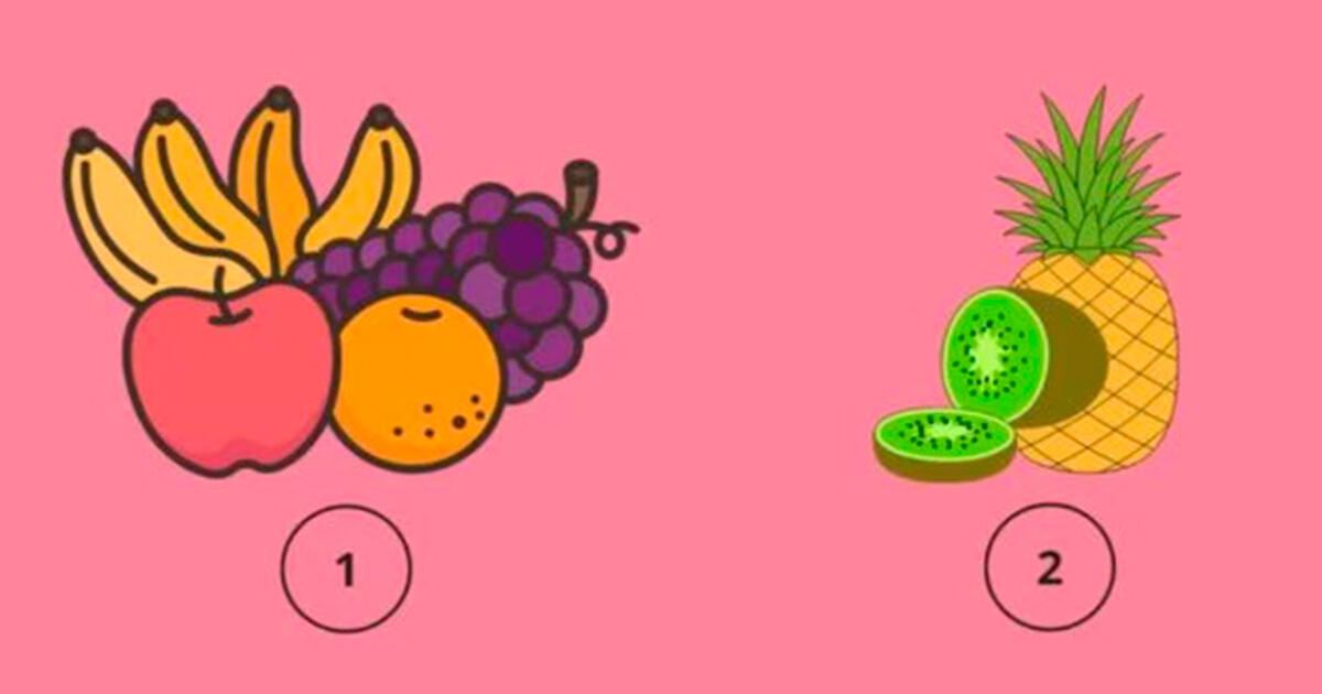 ¿Qué grupo de frutas te gustaría comer? Conoce si tienes miedo de salir de tu zona de confort
