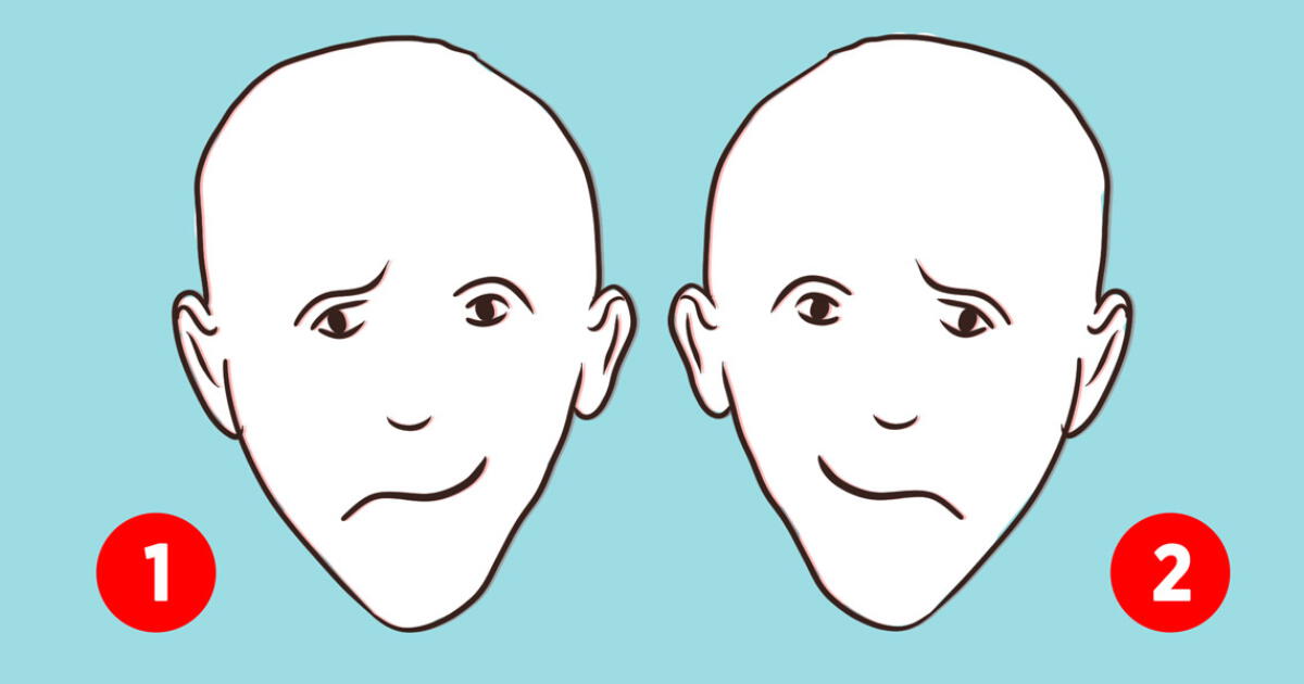 El rostro que más feliz te parezca indica qué hemisferio de tu cerebro usas más