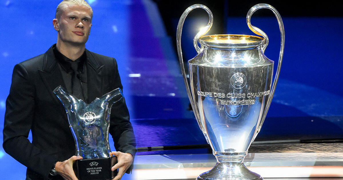 Champions League: Grupos, premios y Erling Haaland fue elegido el mejor jugador de la UEFA