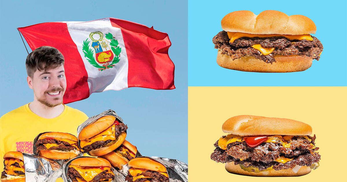 MrBeast llega a Perú: youtuber venderá sus hamburguesas en nuestro país