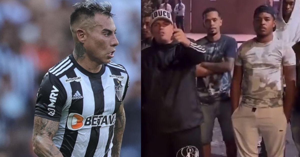 Eduardo Vargas escapó de un bar tras amenazas de hinchas de Atlético Mineiro