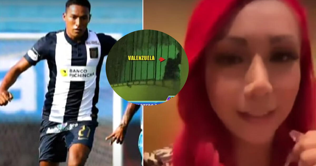 Alianza Lima: futbolista Oswaldo Valenzuela es ampayado con Daysi Araujo 