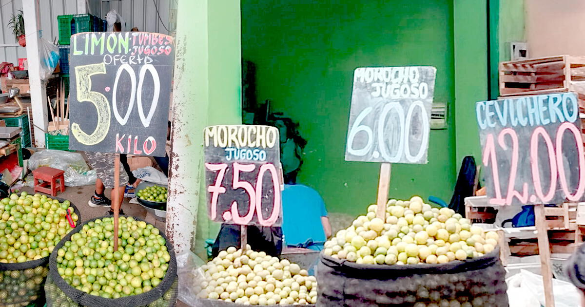Kilo de limón a 5 soles: ¿en qué mercados de Lima puedo encontrar los mejores precios?