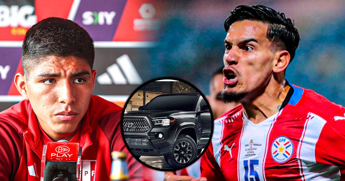 El lujoso auto de la estrella de Paraguay que vale 20 veces más que el carro de Piero Quispe