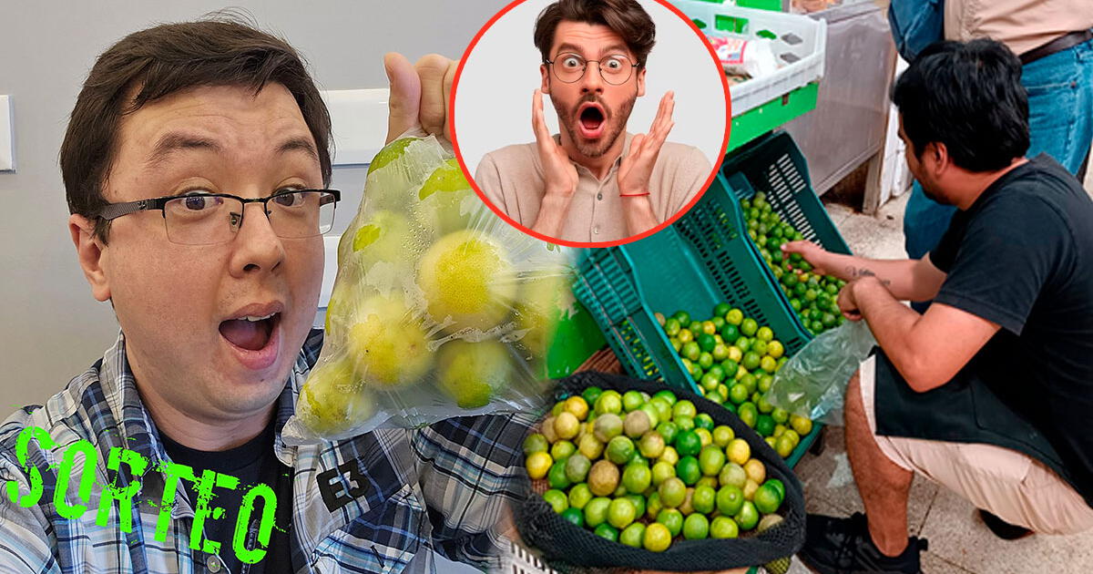 Phillip Chu Joy deja de sortear carros y ahora entregará un kilo de limón: ¿Cómo puedes ganar?