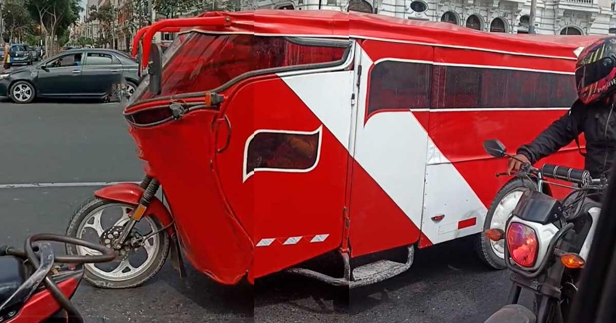 TikTok: peruano convierte su mototaxi en una 'limusina' y se hace viral: 