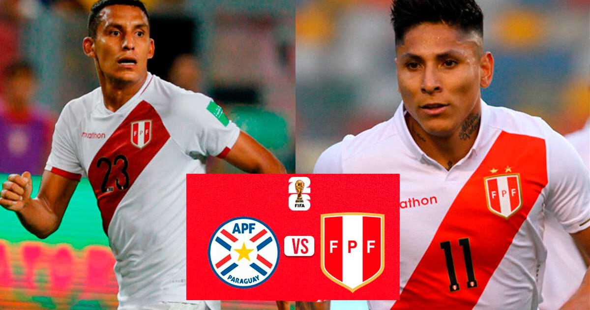 Casa de apuesta paga 30 veces si Perú le gana a Paraguay con goles de Valera y Ruidíaz