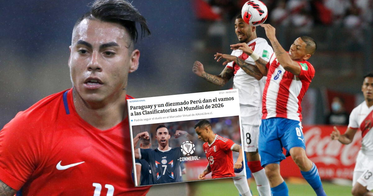 Prensa chilena y su fuerte crítica a la selección previo al duelo ante Paraguay: 
