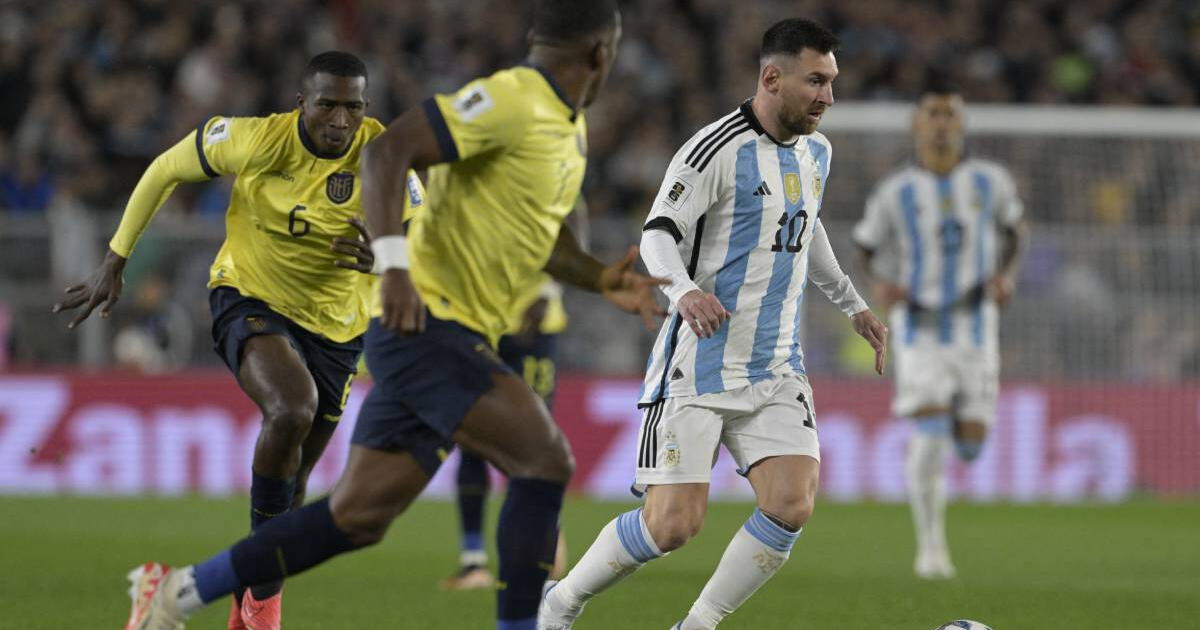 Con golazo de Lionel Messi, Argentina venció 1-0 a Ecuador por las Eliminatorias