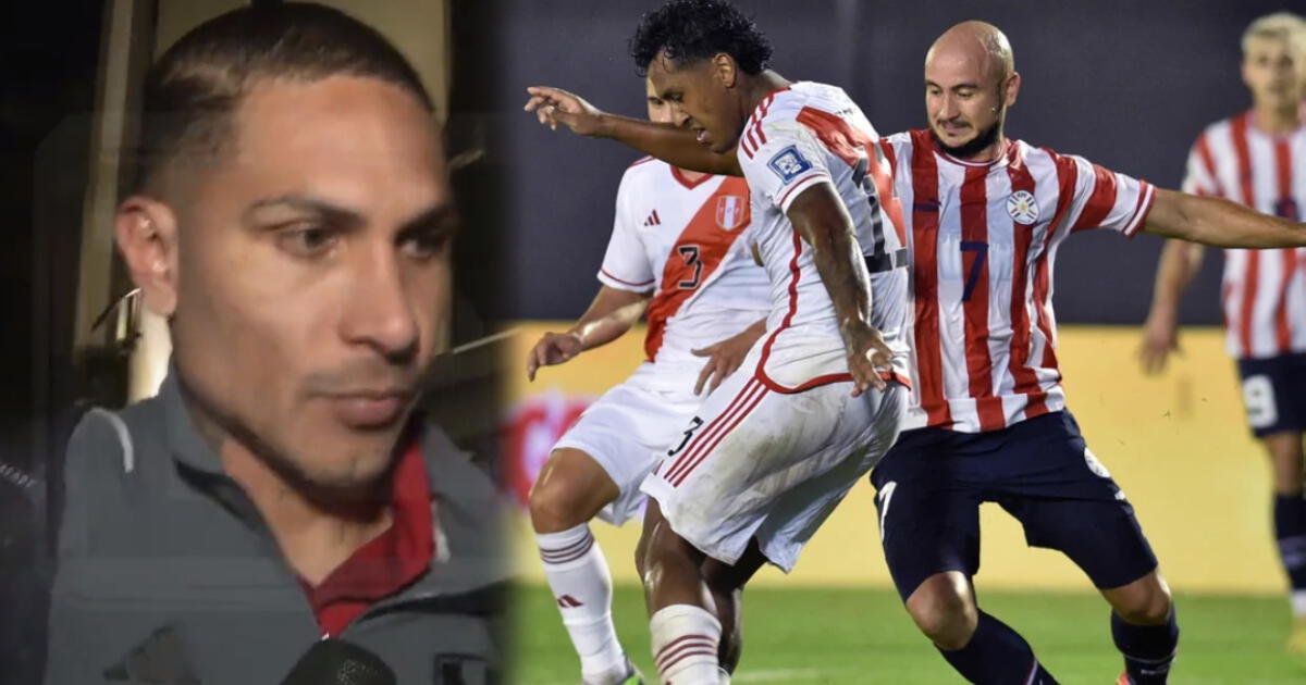 Paolo Guerrero y su inédita reacción tras el empate de Perú ante Paraguay 