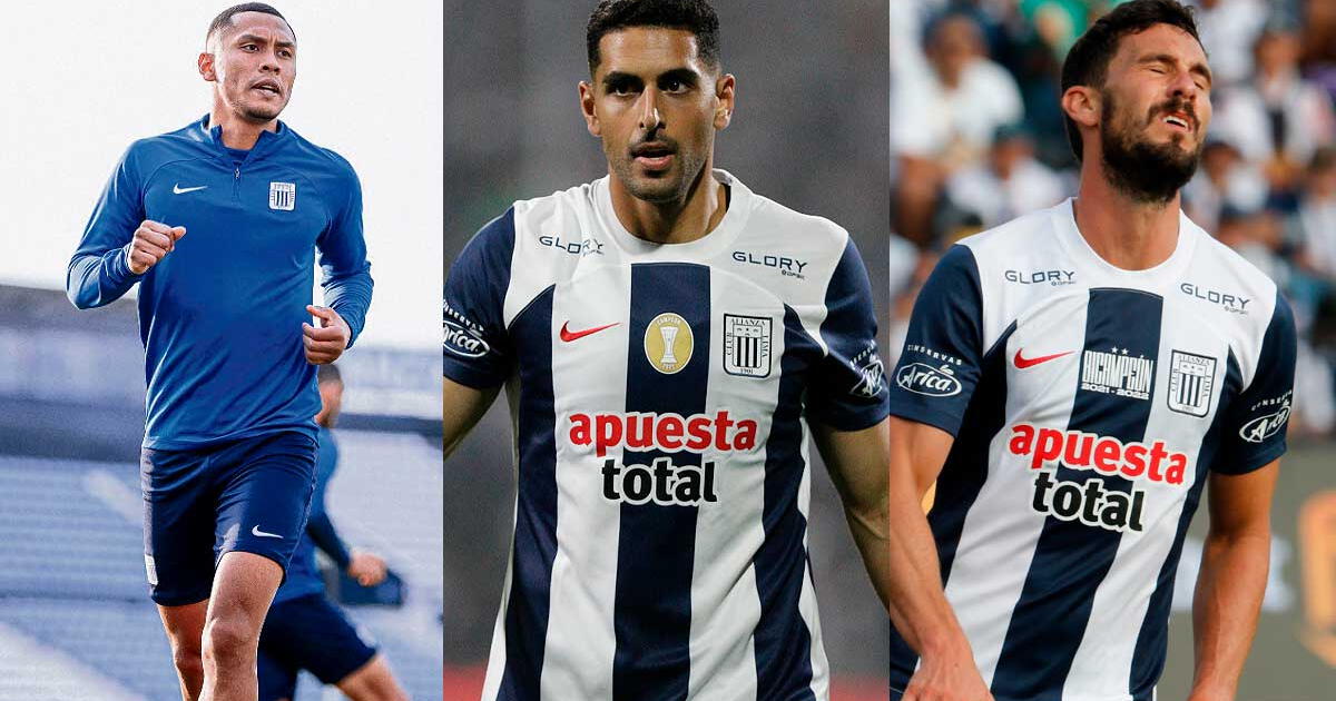 Alianza reveló la gravedad de lesión que arrastran Reyna, Sabbag y Santiago García