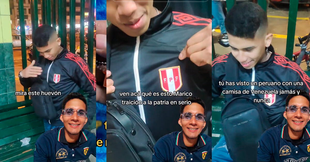 Venezolano es encarado por sus compatriotas por hacerse hincha de la Selección Peruana: 