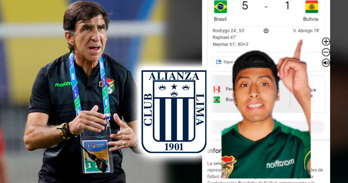 Hincha de Bolivia tras goleada de Brasil a su país: 