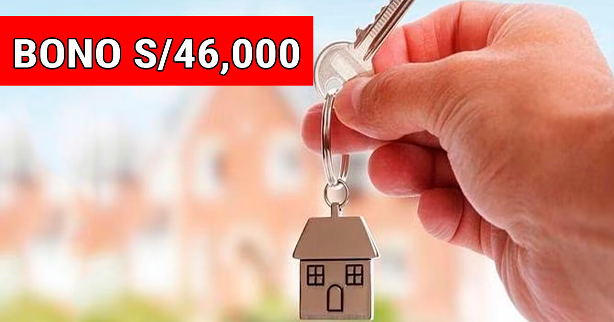 ¿Quieres comprar una casa? Con solo 4 requisitos podrás tener un Bono de 43 mil soles