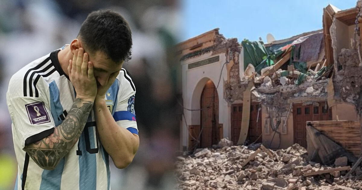 El conmovedor mensaje de Lionel Messi tras el devastador terremoto en Marruecos