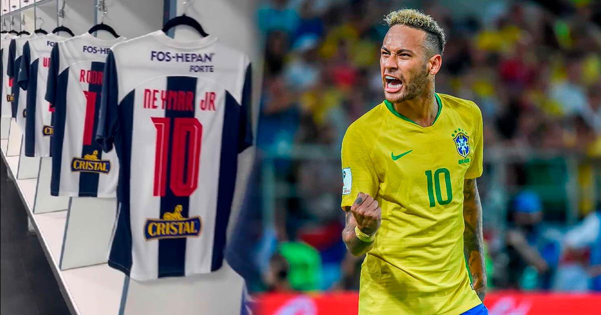 Alianza Lima obsequió camisetas con sus nombres a los jugadores de Brasil en Matute