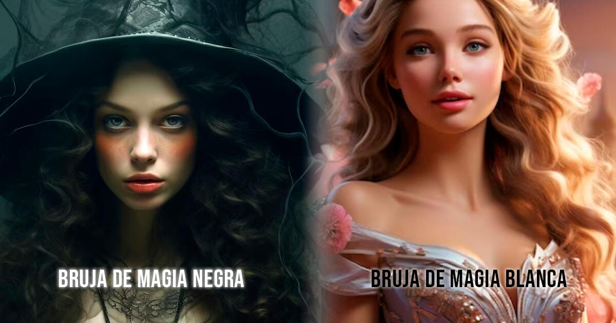 Si por un día pudieras ser una bruja cuál escogerías: ¿de magia negra o magia blanca?