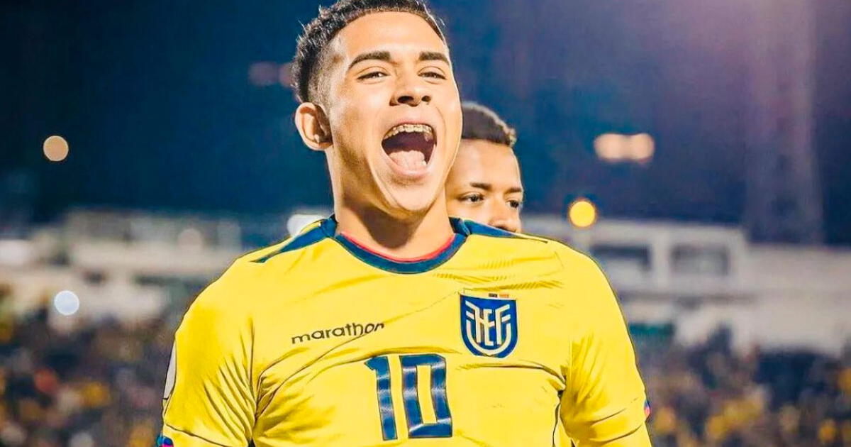 ¿Quién es Kendry Páez, la joya ecuatoriana de 16 que será titular en Ecuador vs. Uruguay?