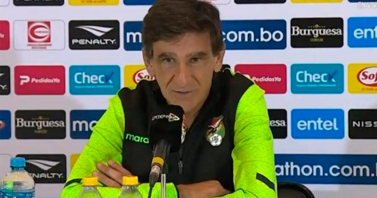Gustavo Costas criticized the selected players from Bolivia: 