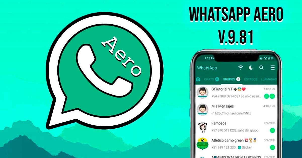 WhatsApp Aero V9.81: descarga GRATIS la última versión del APK de septiembre 2023