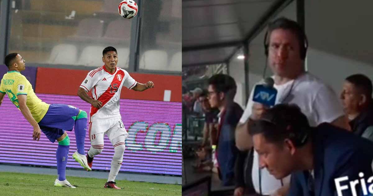 Paco Bazán sin filtro contra Raúl Ruidíaz en el Perú vs Brasil: 
