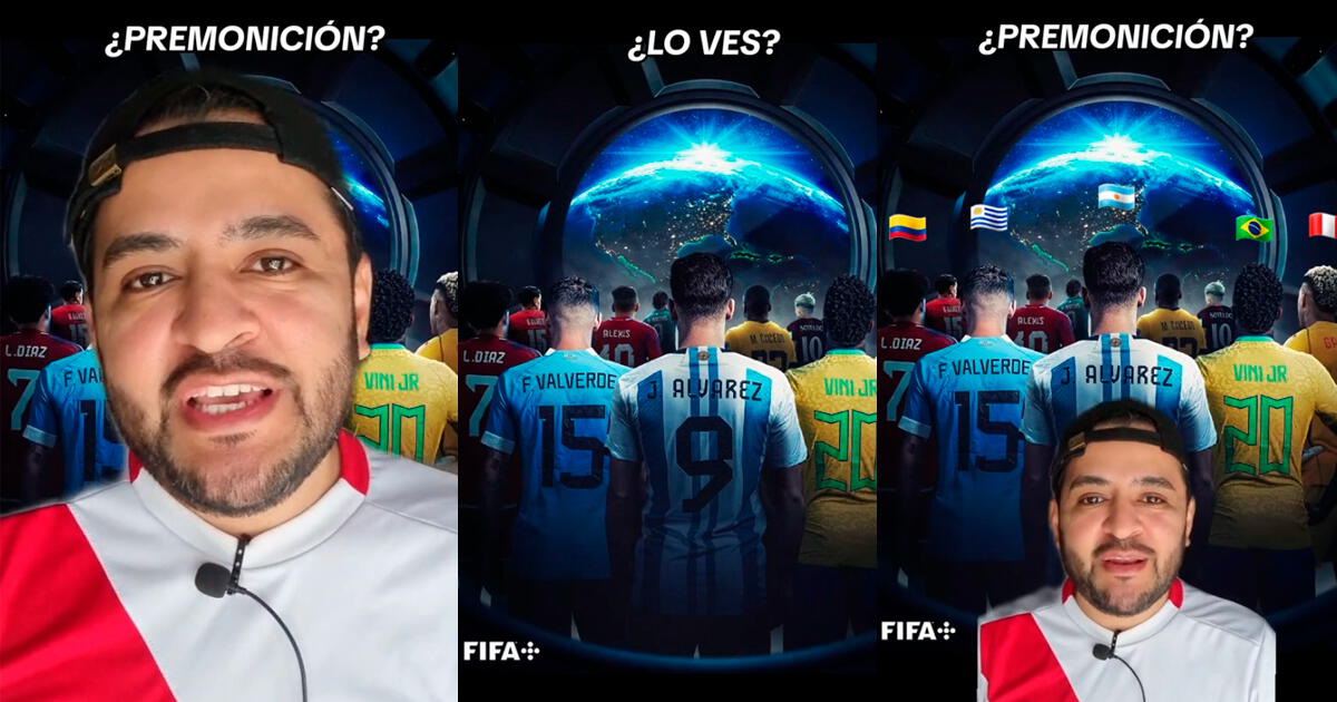 Hincha peruano nota detalle revelador en imagen de la FIFA y se emociona: 