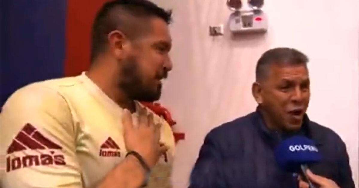 'Puma' Carranza 'troleo' en vivo al 'Loco' Vargas y este le respondió entre risas 