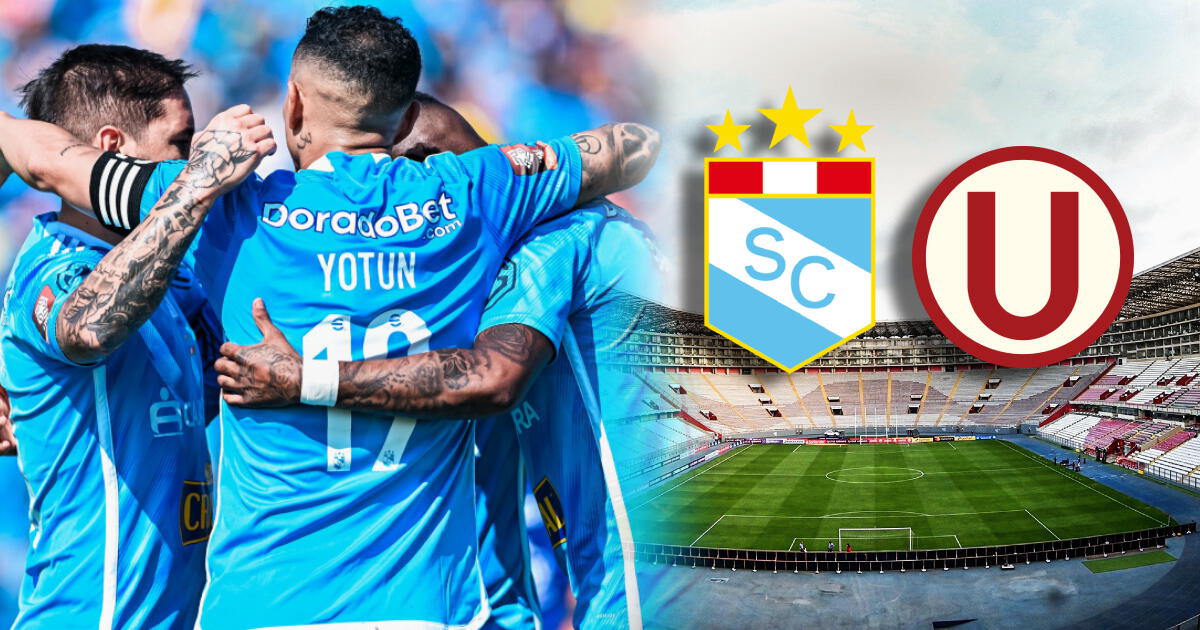 Sporting Cristal and the powerful eleven to prevail against Universitario at the Nacional.