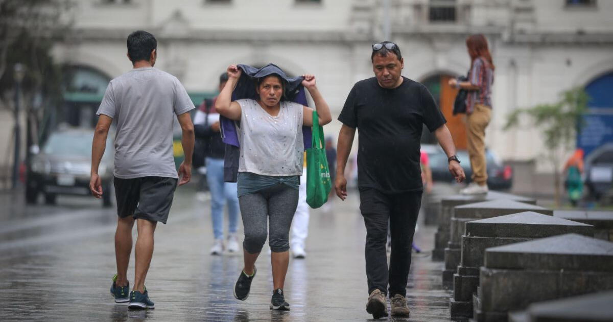 ¿Hasta cuándo lloverá en Lima? Senamhi se pronuncia al respecto