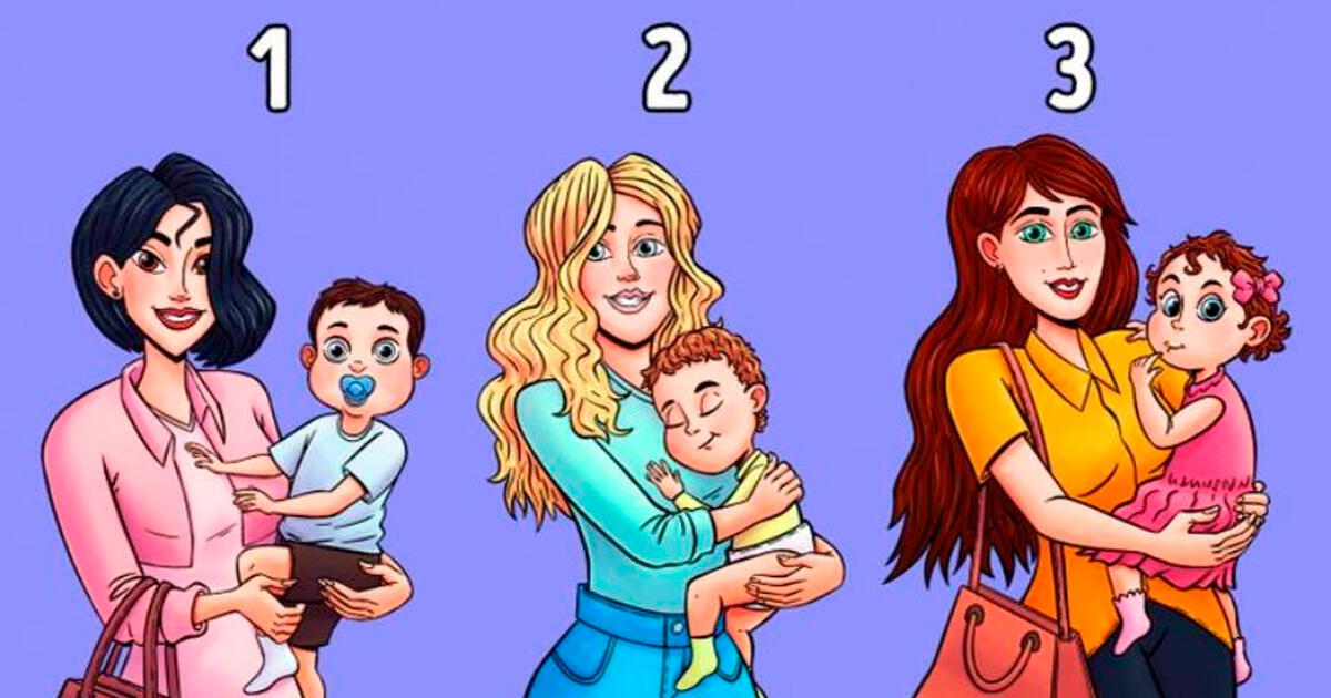Answer this quiz and find out how much you value friendship: Who is not a mother in the picture?