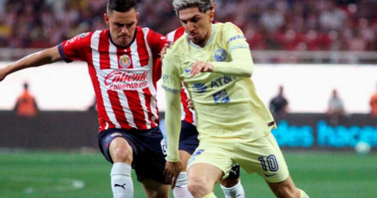 ¿A qué hora juega América vs. Chivas y dónde ver EN VIVO el Clásico Nacional por Liga MX?