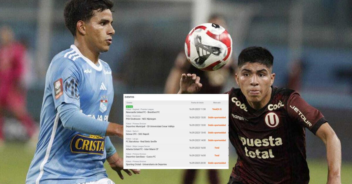 Hincha apostó al Cristal vs. Universitario y ahora gozará de miles de soles