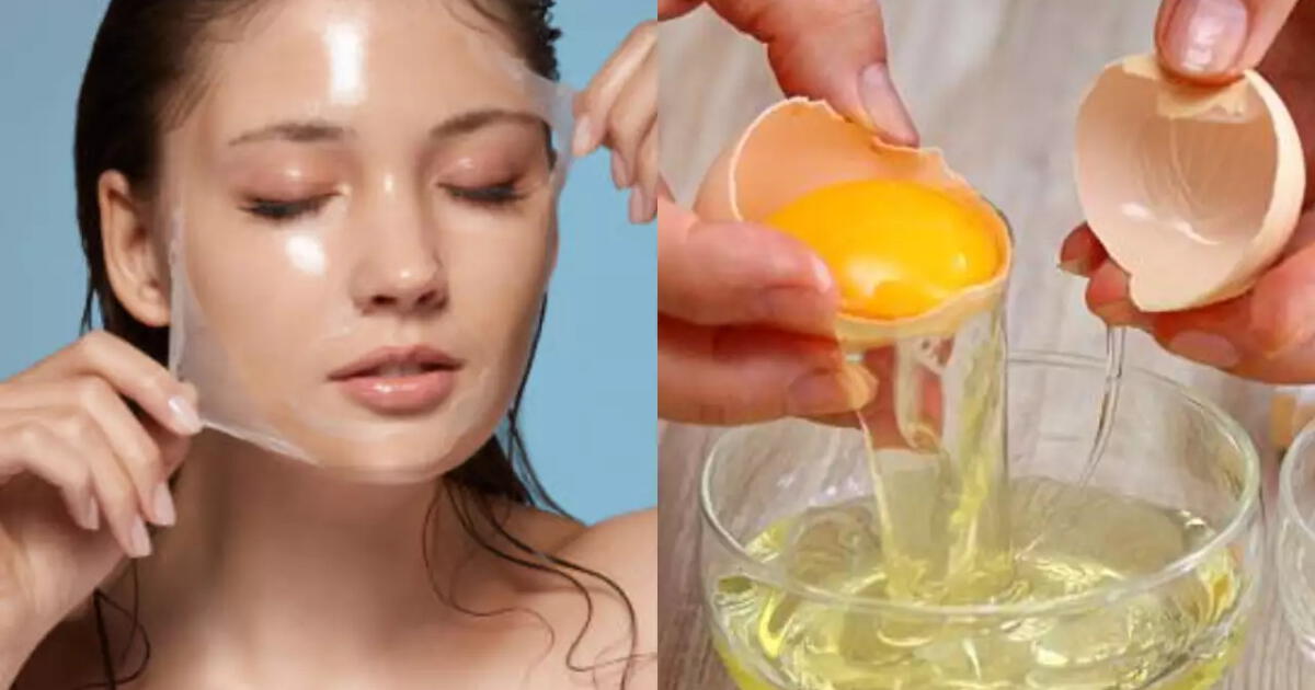 5 mascarillas con clara de huevo para rejuvenecer tu piel rápidamente