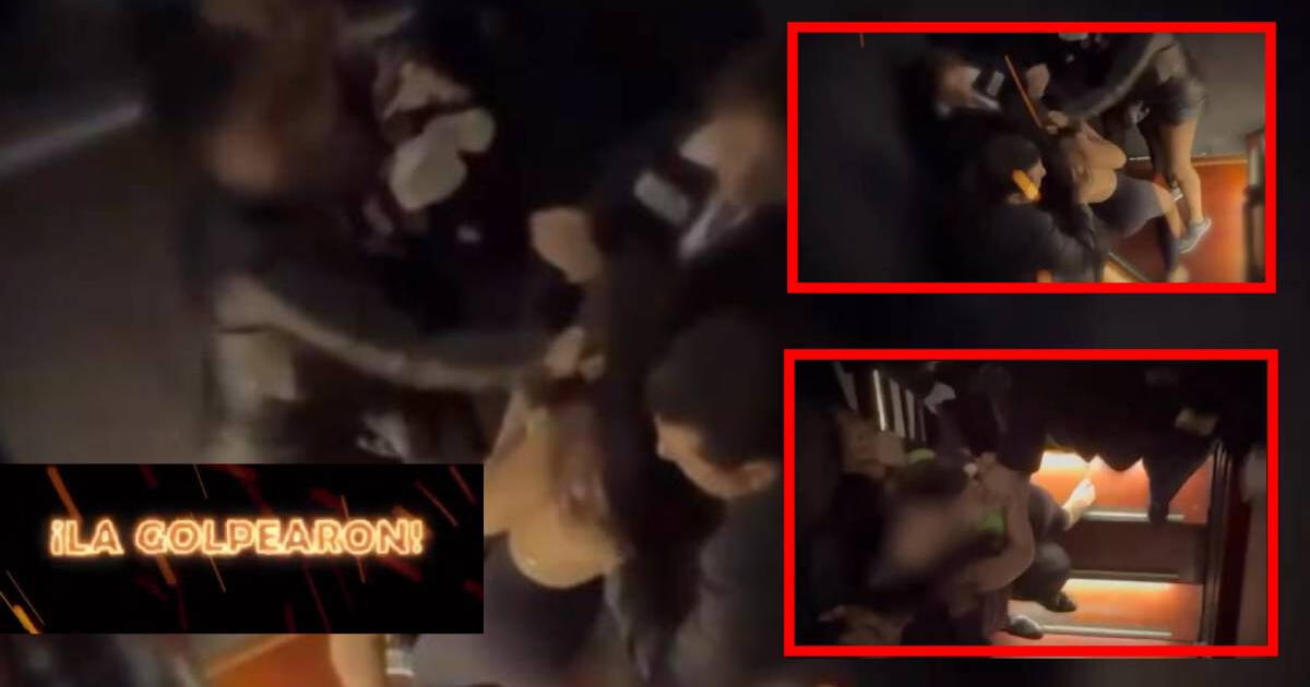 Pilar Gasca, expareja de Edwin Sierra, es tirada a la calle por personal de discoteca