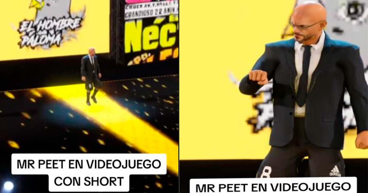 Mr. Peet aparece en videojuego de lucha libre y es viral: 